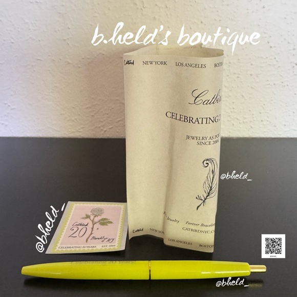 Free w/Purchase — Catbird Goodies Bundle from 20th Birthday Celebration New NWOT - Picture 10 of 15